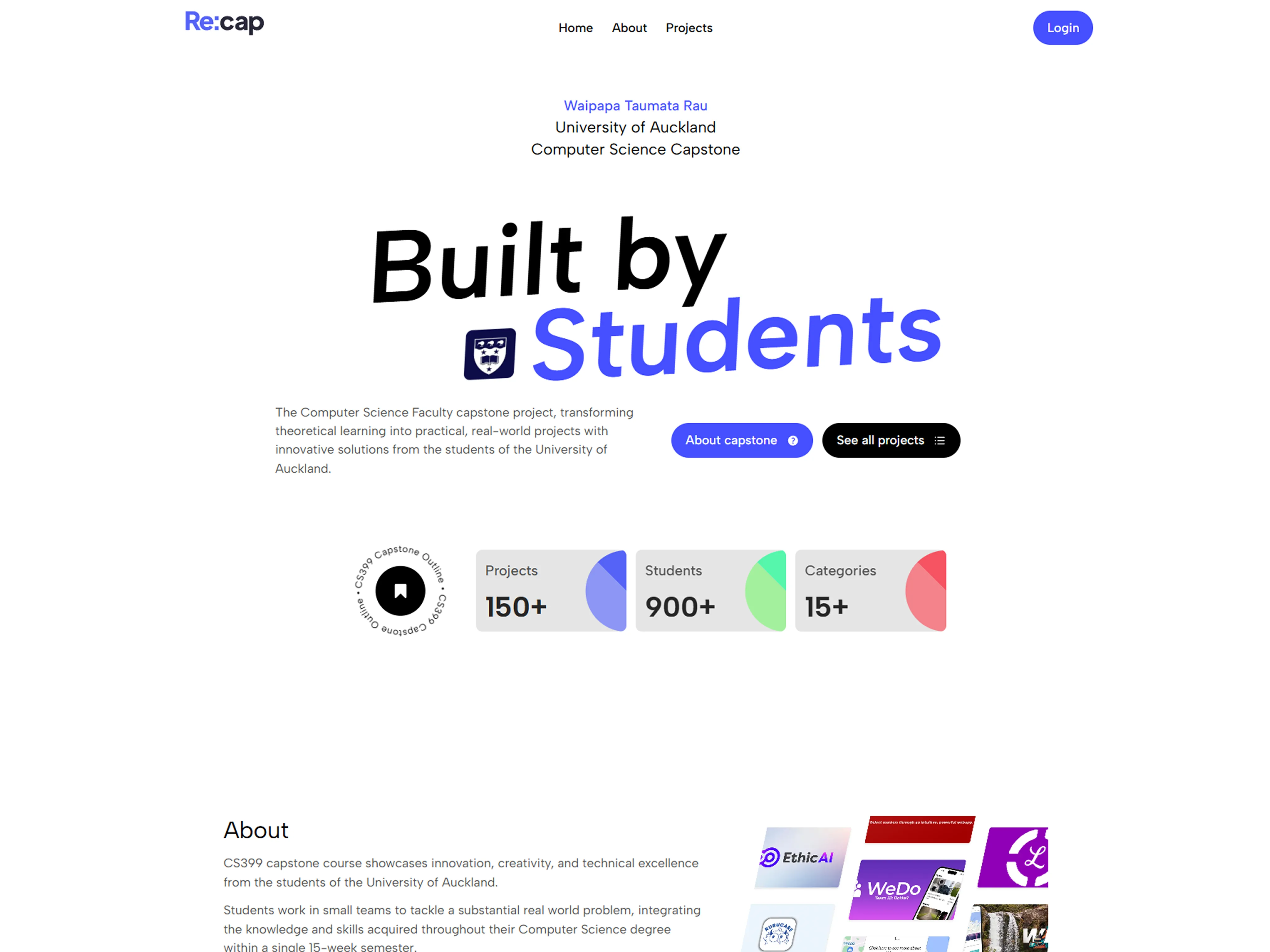 landing page